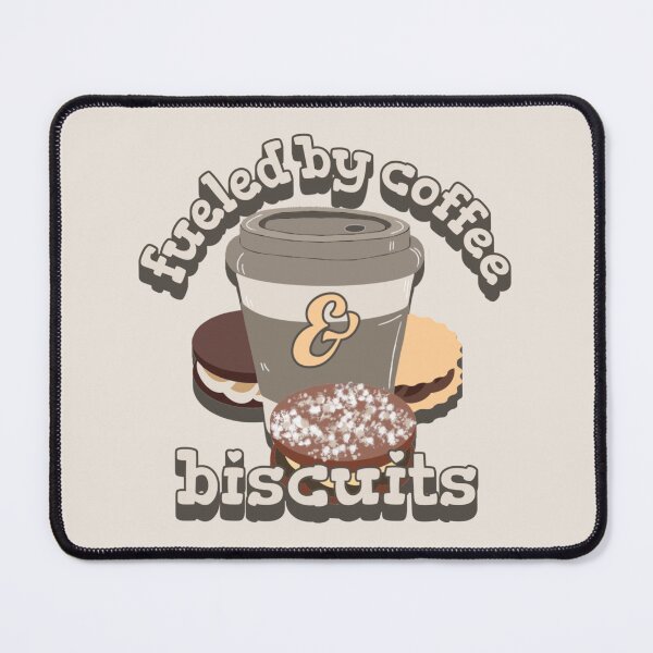 Item preview, Fueled By Coffee And Biscuits Fun Slogan designed and sold by TrulyEpoque.