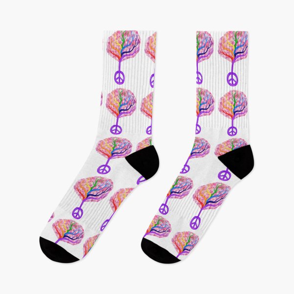 Item preview, Cherry Blossom Rainbow Peace Tree designed and sold by Deborah Camp.