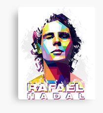 Rafael Nadal T-shirt Canvas Print