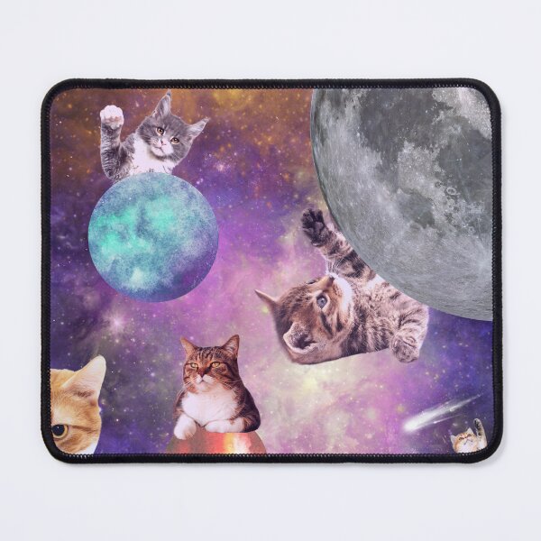 Item preview, Funny Space Cats designed and sold by MegiWu.