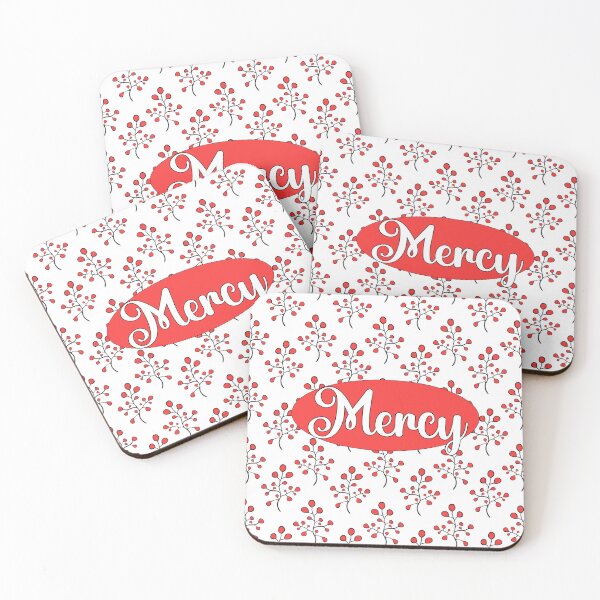 Item preview, Grace and Mercy red 2 designed and sold by i-cottagedesign.