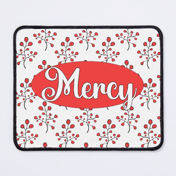 Item preview, Grace and Mercy red 2 designed and sold by i-cottagedesign.