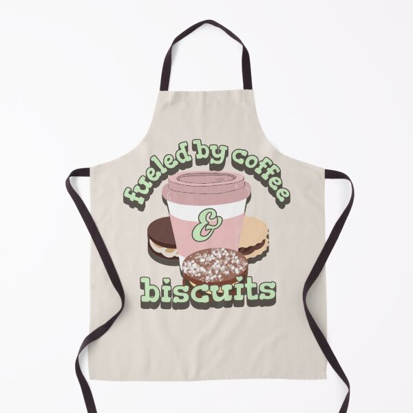 Item preview, Pastel Green Fueled By Coffee And Biscuits Fun Slogan designed and sold by TrulyEpoque.