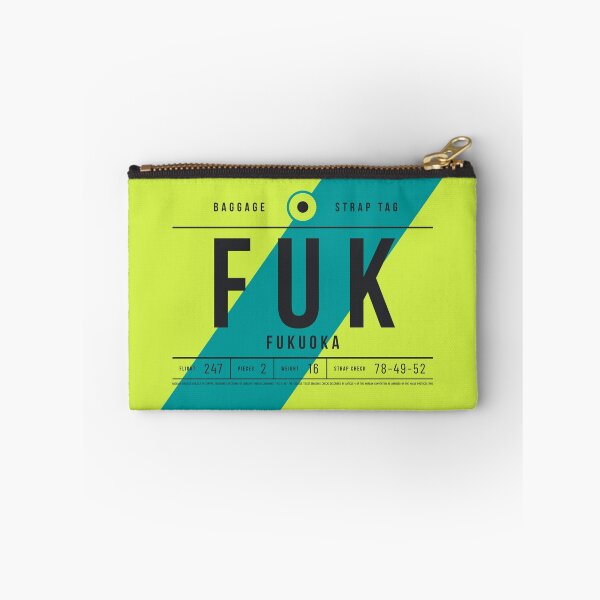 Item preview, Luggage Tag E - FUK Fukuoka Japan designed and sold by VoodooCircus.