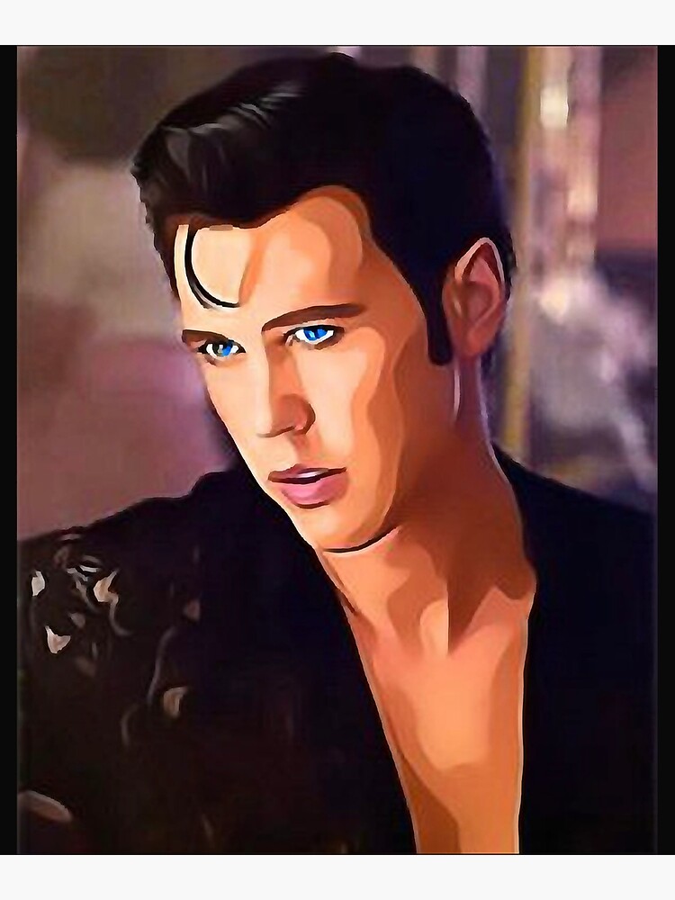 Austin Butler Elvis Elvis Art Poster For Sale By Edwardnoble Redbubble