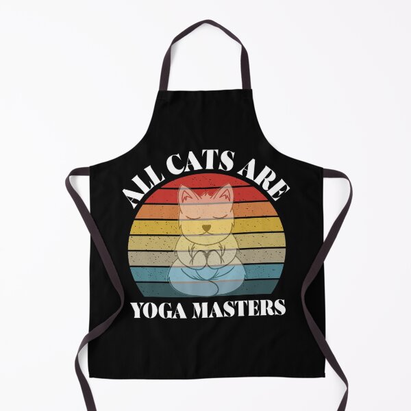 Item preview, All Cats Are Yoga Masters, Meditation designed and sold by AUB-Designs.