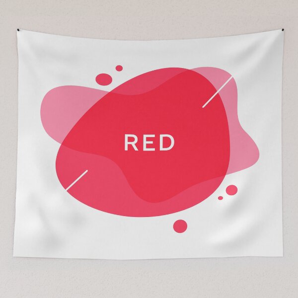 Aperçu de l'œuvre Rouge abstrait créée et vendue par ReydaDesign.