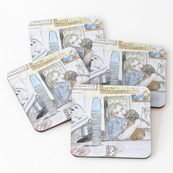 Item preview, Buster And His Favourite Barista designed and sold by elizabeth draws life.