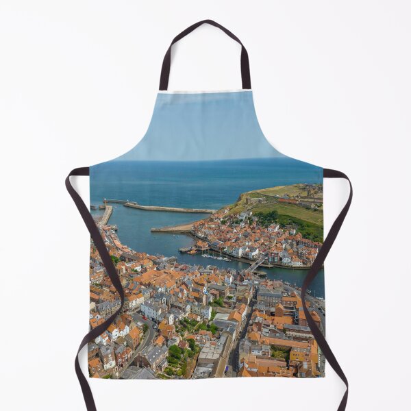 Item preview, Whitby North Yorkshire Aerial Photograph Looking Out to Sea designed and sold by skyfilming.