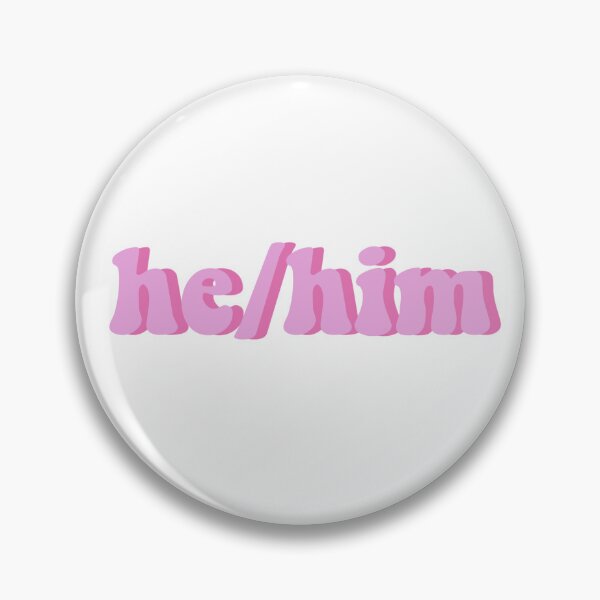 Item preview, he/him designed and sold by 0xonlythebravex.
