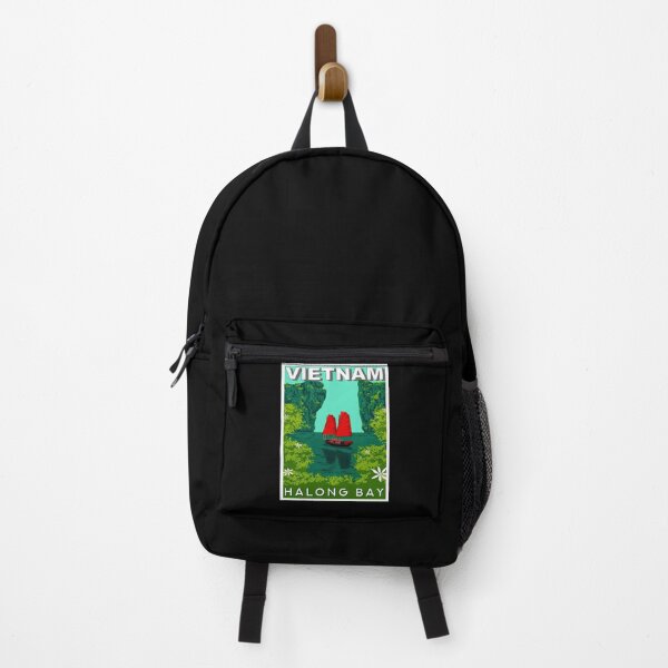 Item preview, HALONG BAY: Vintage Vietnam Travel Advertising Print designed and sold by posterbobs.