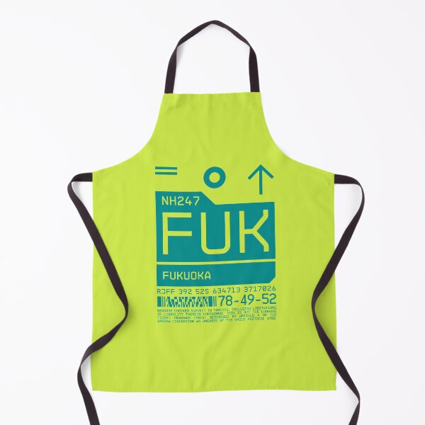 Item preview, Luggage Tag C - FUK Fukuoka Japan designed and sold by VoodooCircus.