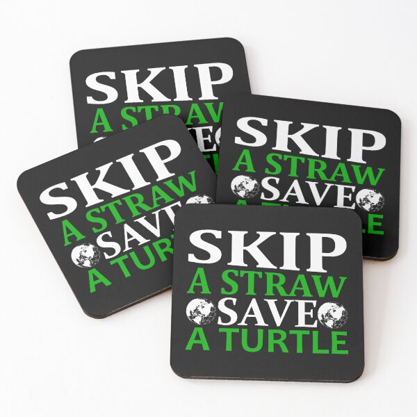 Item preview, Skip A Straw, Save A Turtle designed and sold by proearth2022.