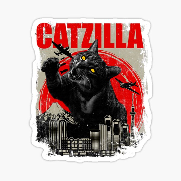 Item preview, Catzilla - Funny Cat Lover Kitten Kitty designed and sold by smoothcricketer.