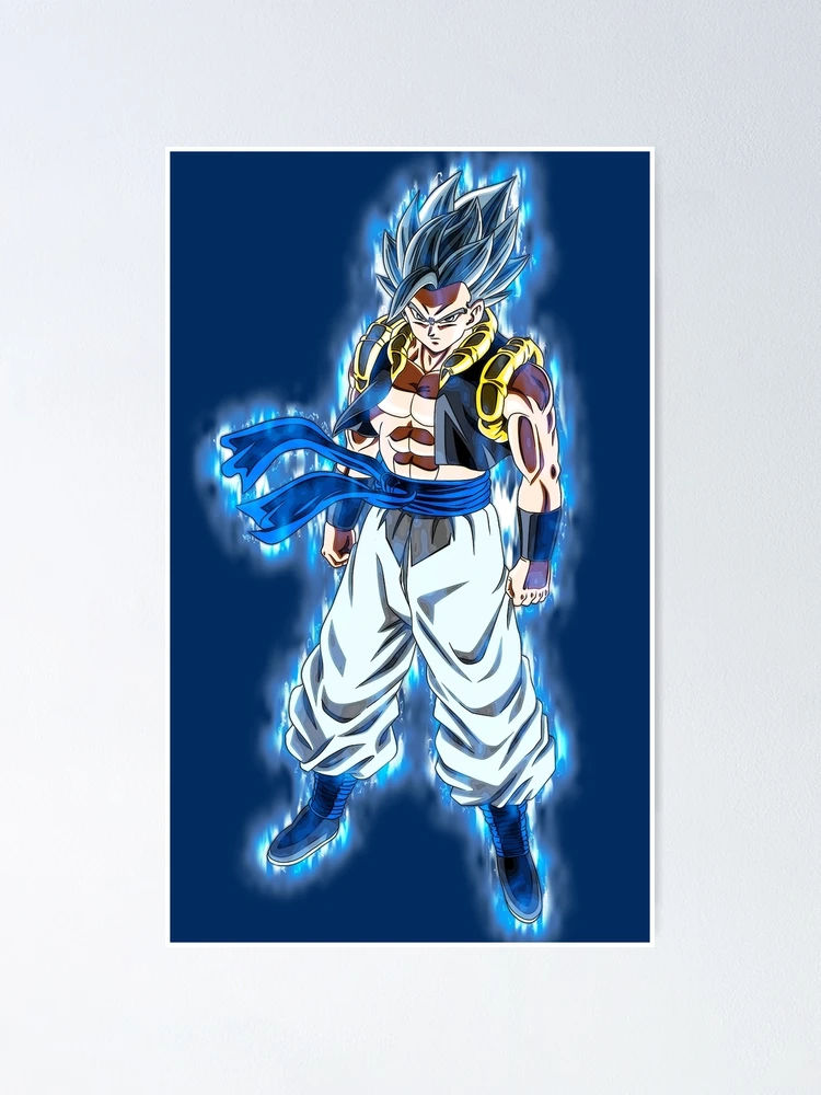 Gogeta Super Saiyan Blue DBS SSGB Art Board Print for Sale by