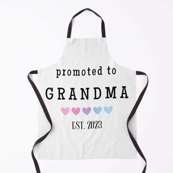 Item preview, Promoted to Grandma est. 2023 designed and sold by HappyVibesAlert.
