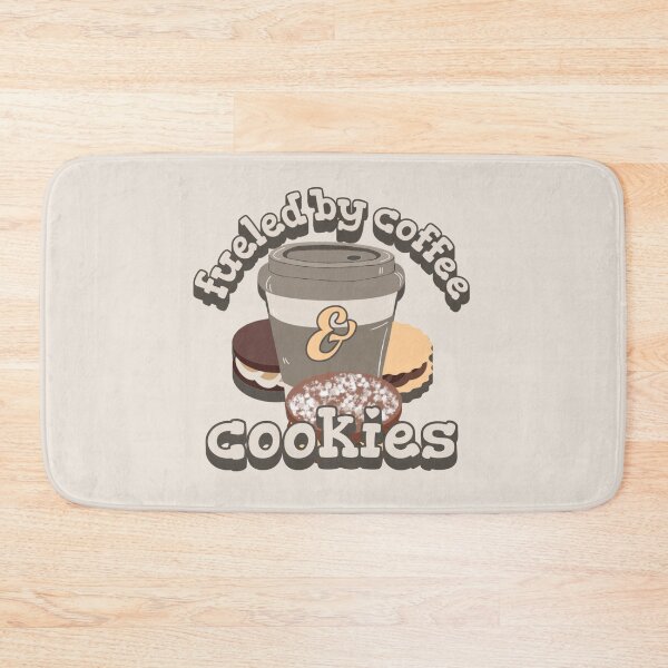 Item preview, Fueled By Coffee And Cookies Fun Slogan designed and sold by TrulyEpoque.
