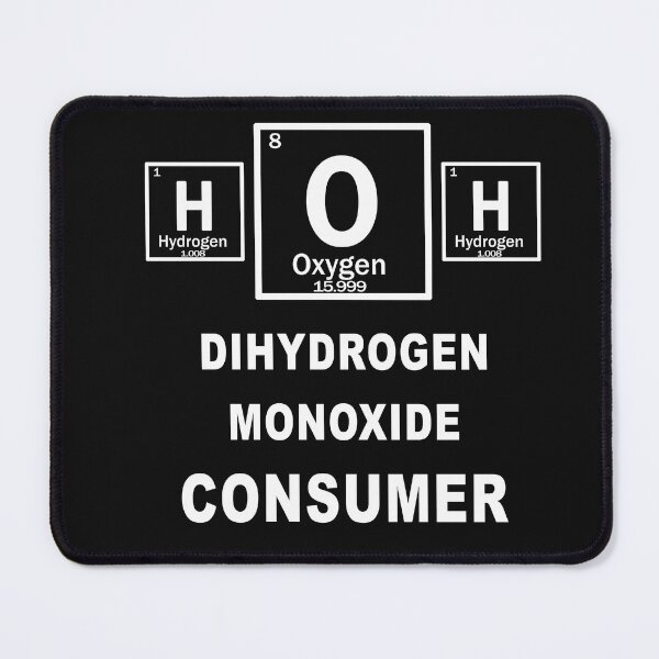 Item preview, Copy of warning sign of Dihydrogen Monoxide which is also known as water or  H2O designed and sold by patriotazx.