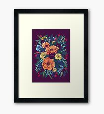 Wild Flowers Framed Print