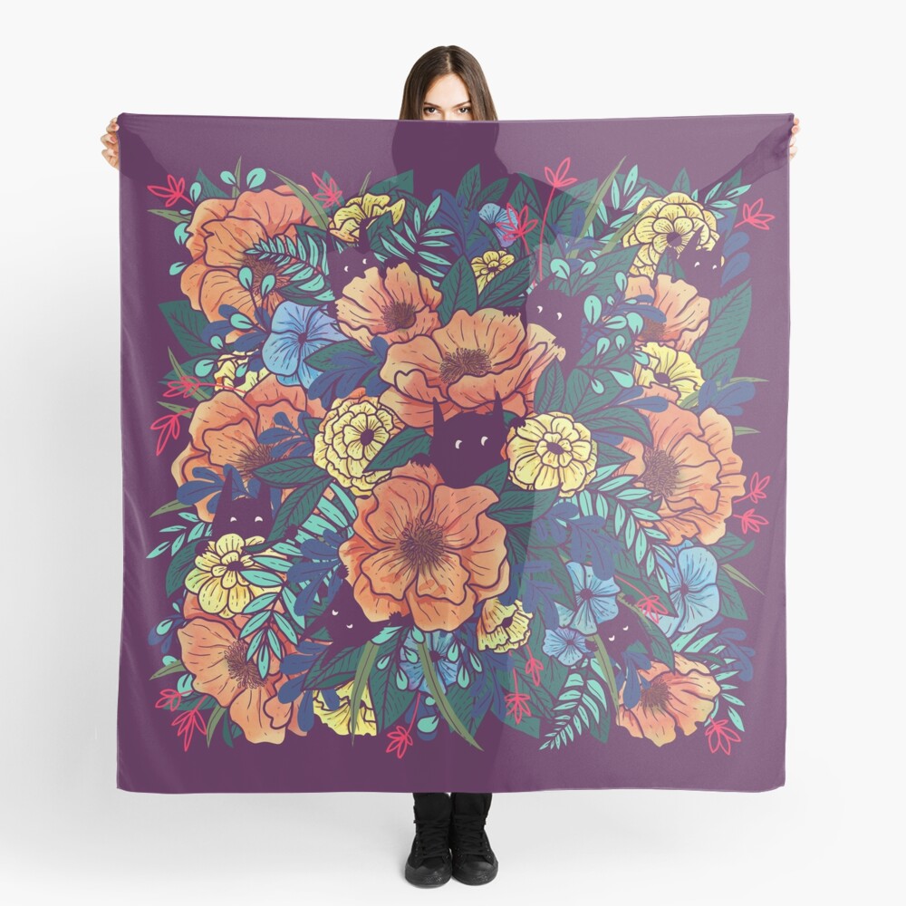 Wild Flowers Scarf