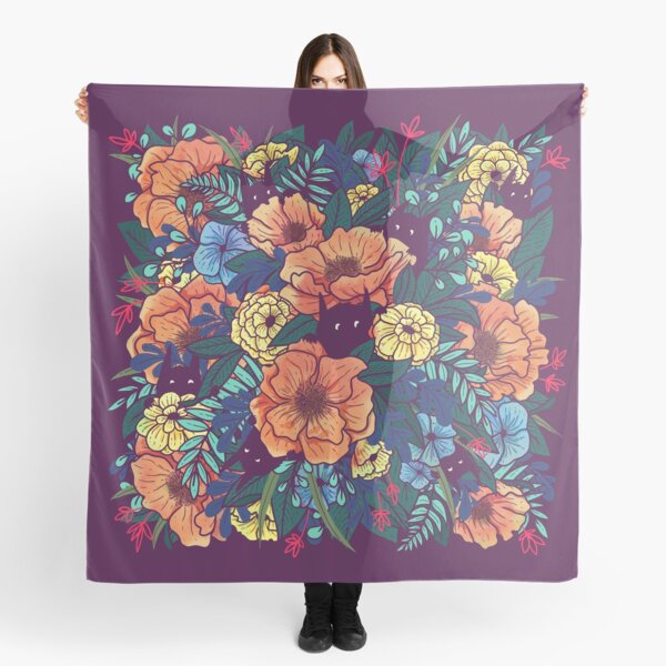 Wild Flowers Scarf