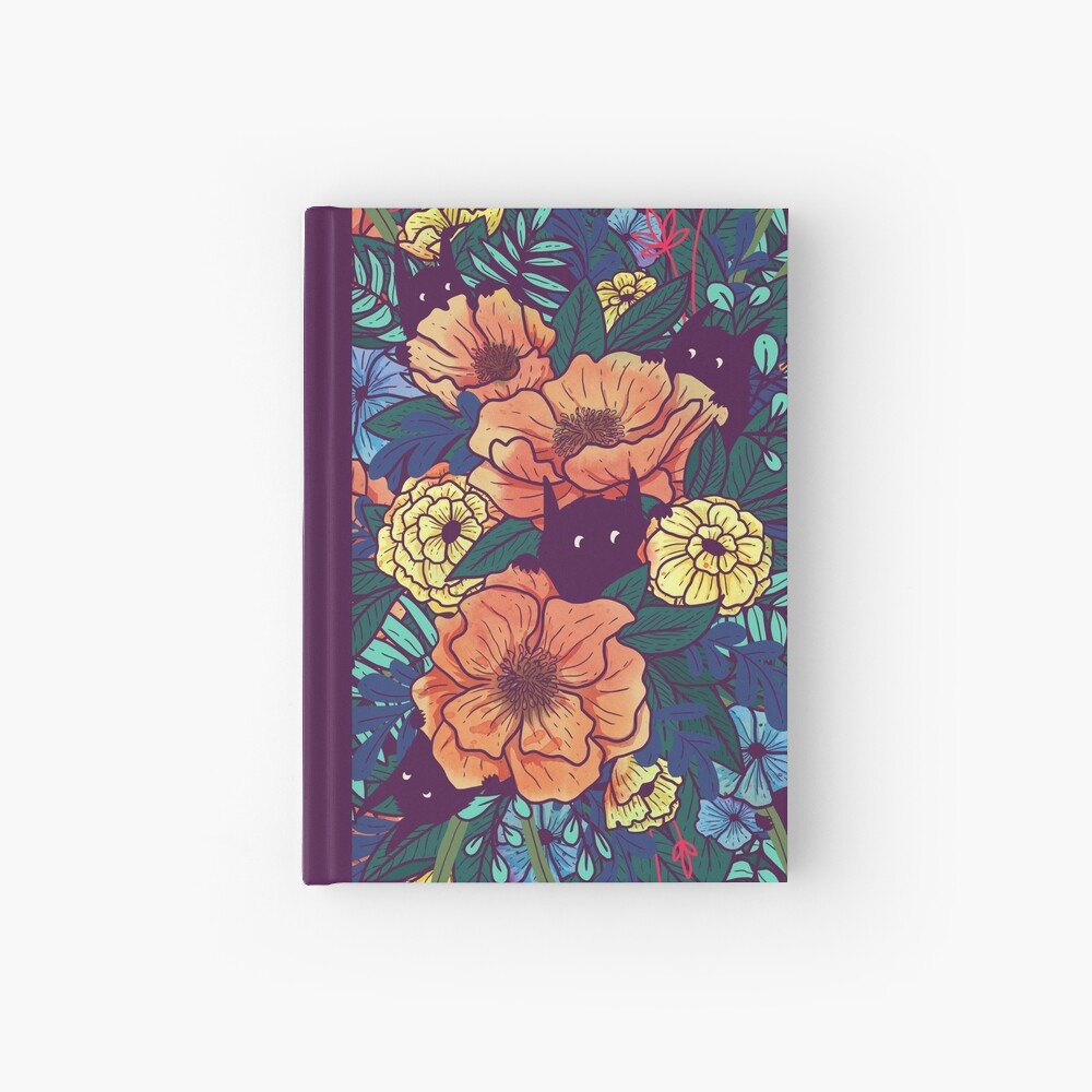 Wild Flowers Hardcover Journal