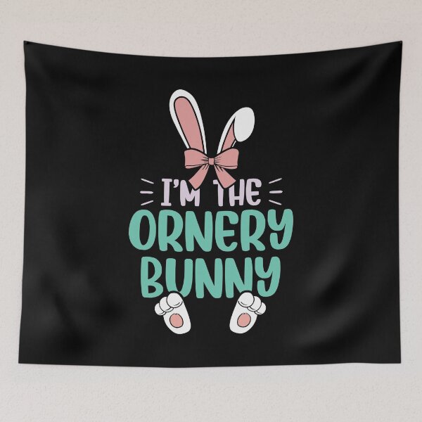 Item preview, I'm The Ornery Bunny Rabbit Animal Lover Funny Easter designed and sold by haselshirt.