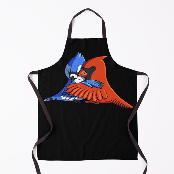 Item preview, Blue Jay Bird Hugging Northern Cardinal designed and sold by alwe-designs.