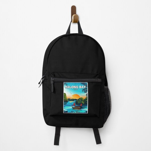 Item preview,  HALONG BAY: Vintage Vietnam Picturesque Travel and Tourism Advertising Print designed and sold by posterbobs.