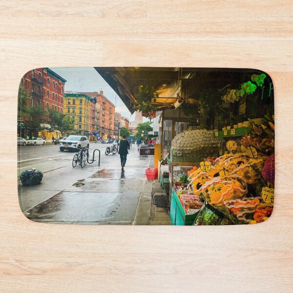 Item preview, Street Flowers Shop Rain Upper West Side Manhattan NYC  designed and sold by eleonoraingrid.