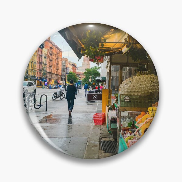 Item preview, Street Flowers Shop Rain Upper West Side Manhattan NYC  designed and sold by eleonoraingrid.