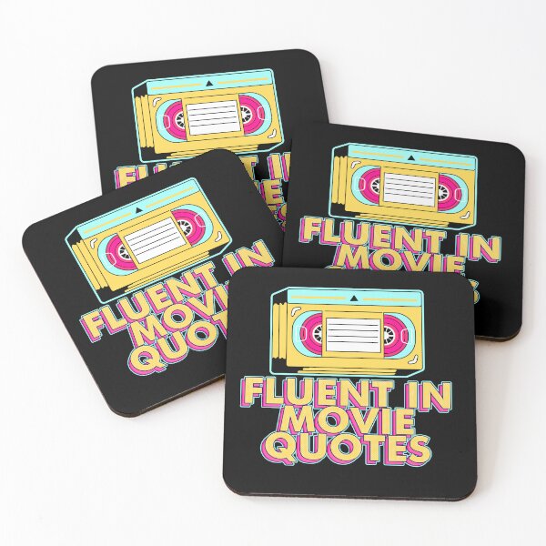 Item preview, Fluent in movie quotes designed and sold by onemoremask.