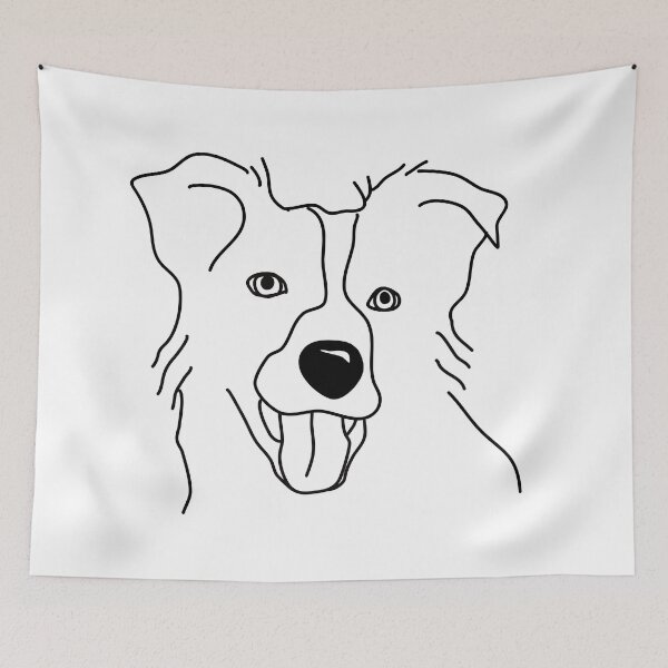 Artikelvorschau, border collie entworfen und verkauft von dog-shirt.