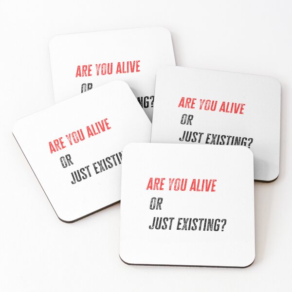 Item preview, are you alive or just existing? designed and sold by Zakaria-4.