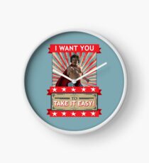 Nacho Libre - I Want You To Take It Easy Clock