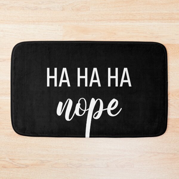 Item preview, No in a sarcastic way designed and sold by TheMattDesigns.