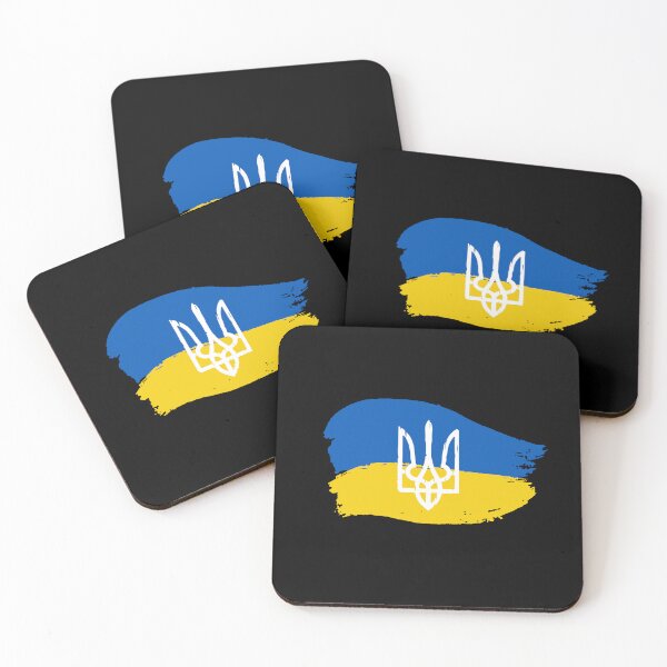 Item preview, Ukrainian Flag White Trident Ukrainian Artist designed and sold by UkrainianDream.
