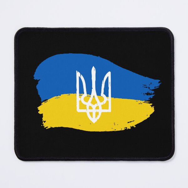Item preview, Ukrainian Flag White Trident Ukrainian Artist designed and sold by UkrainianDream.