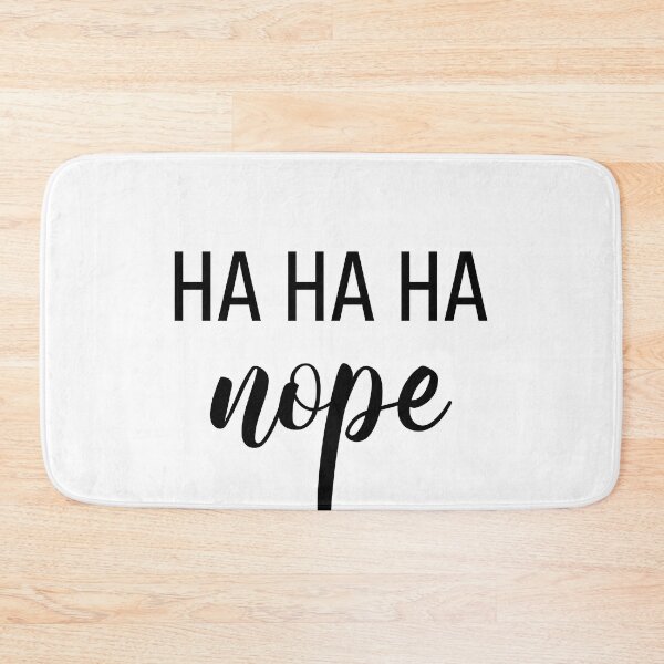 Item preview, No in a sarcastic way designed and sold by TheMattDesigns.
