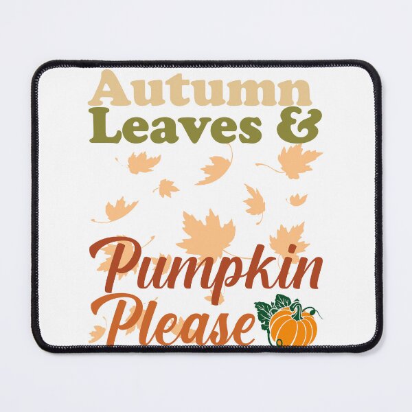 Item preview, Autumn Leaves & Pumpkin Please designed and sold by Amazigh-i7orran.