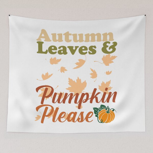Item preview, Autumn Leaves & Pumpkin Please designed and sold by Amazigh-i7orran.