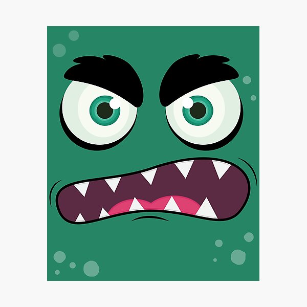 Item preview, Monster Face 5 designed and sold by PaulSDesign.