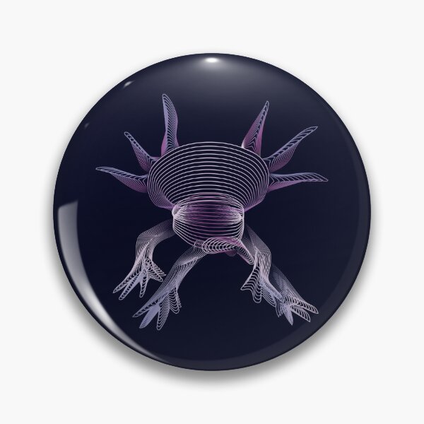 Item preview, Axolotl Line Art Abstract designed and sold by ReddRabbitt.