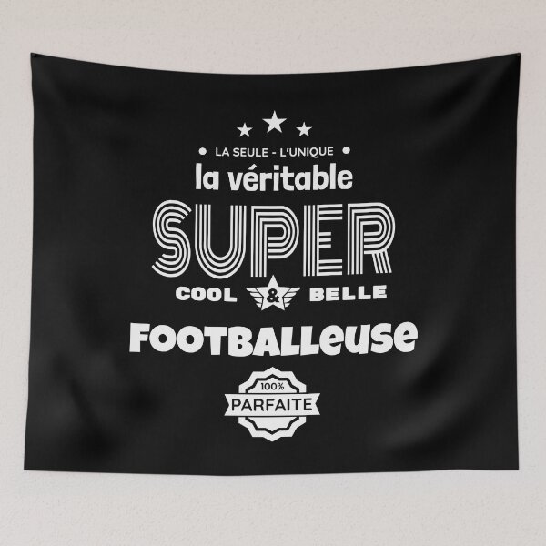 Item preview, super footballer 100% perfect humor designed and sold by la-petite-folie.
