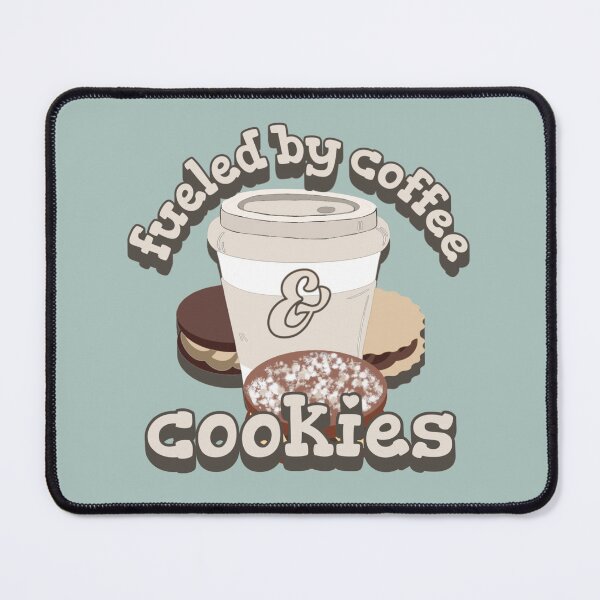 Item preview, Fun Fueled By Coffee And Cookies Slogan designed and sold by TrulyEpoque.