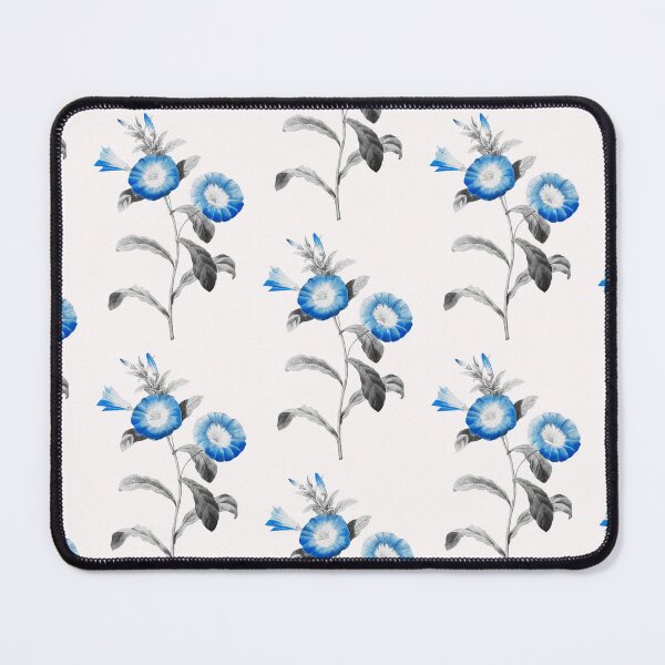 Item preview, Field Bindweed Flowers, Alternative Illustration - Blue and Pink Rose designed and sold by DaphneKstudio .