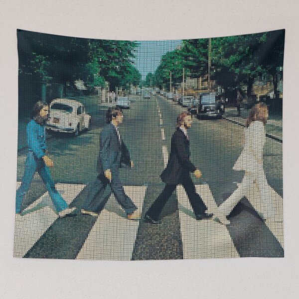 Item preview, Classic Crosswalk DotArt designed and sold by Beatlesgame.