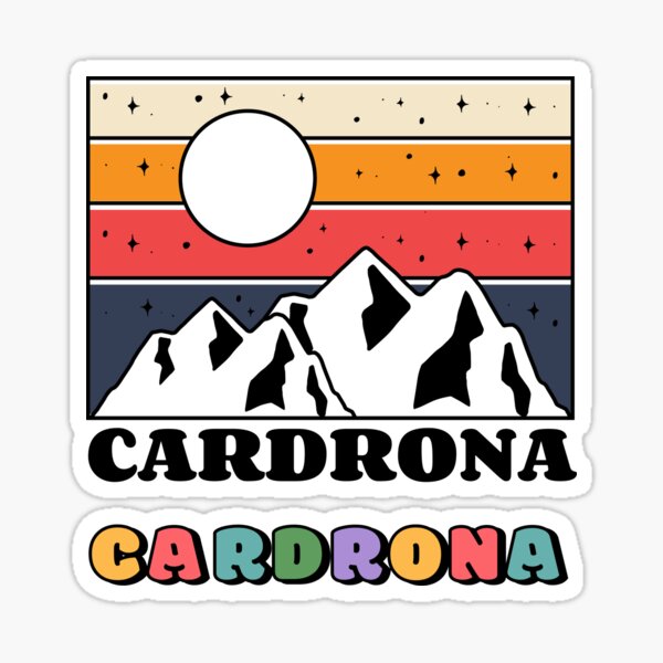 Cardrona Stickers for Sale | Redbubble