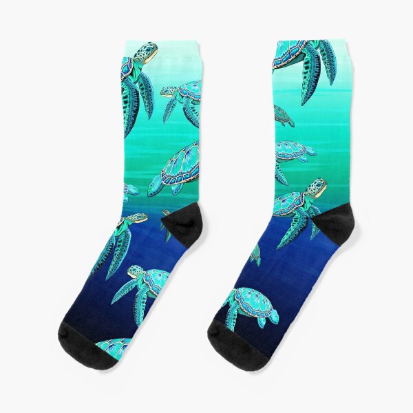 Turquoise Socks for Sale