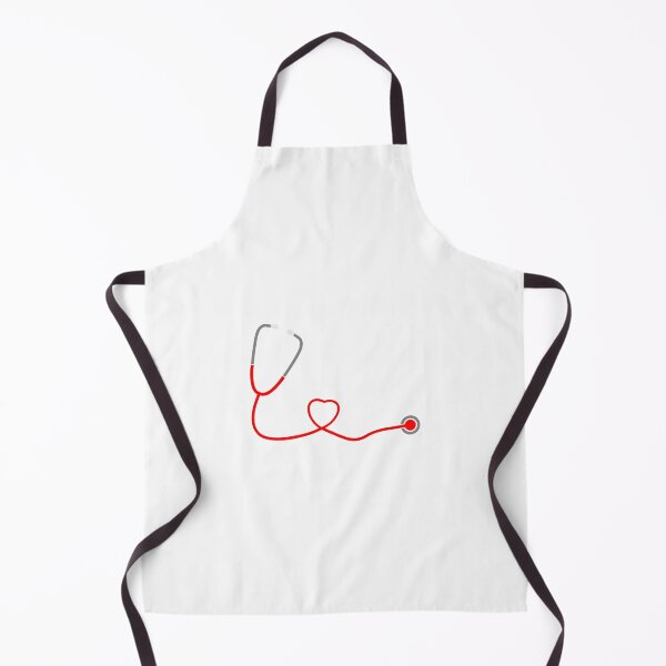 Item preview, Red Stethoscope Heart designed and sold by printonio.
